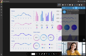 Video conference share report